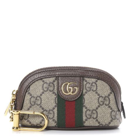 gucci bee key case|Gucci ophidia key pouch.